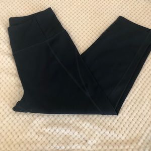 Girlfriend collective navy blue leggings in navy blue